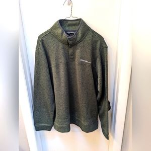 Eddie Bauer fleece sweater man size L